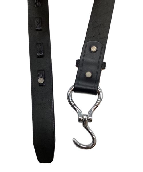 TORY LEATHER（トリーレザー）TORY LEATHER (トリーレザー) 2280 Hoop Pick Belt ブラック サイズ:表記なしの古着・服飾アイテム