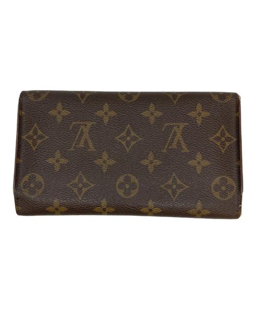 LOUIS VUITTON（ルイ ヴィトン）LOUIS VUITTON (ルイ ヴィトン) 3つ折り財布 ブラウンの古着・服飾アイテム