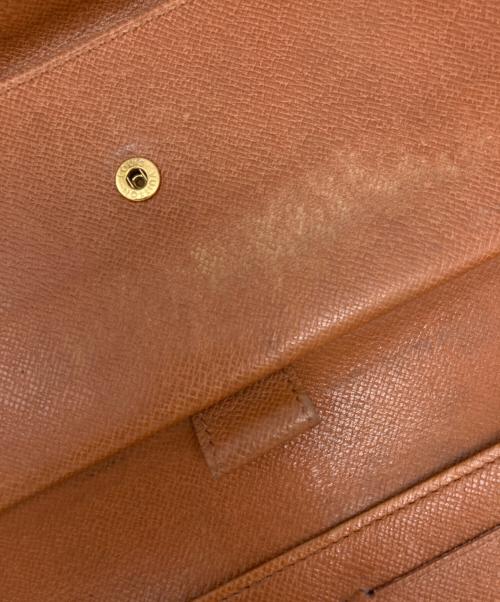 LOUIS VUITTON（ルイ ヴィトン）LOUIS VUITTON (ルイ ヴィトン) 3つ折り財布 ブラウンの古着・服飾アイテム
