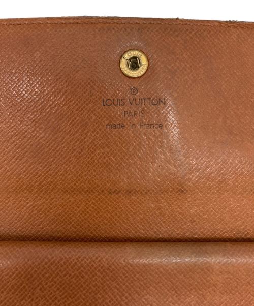 LOUIS VUITTON（ルイ ヴィトン）LOUIS VUITTON (ルイ ヴィトン) 3つ折り財布 ブラウンの古着・服飾アイテム