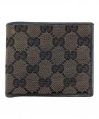 GUCCIグッチ）の古着「2つ折り財布」｜ブラック