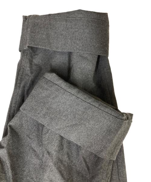 MHL（エムエイチエル）MHL (エムエイチエル) WOOL COTTON DRILL PANTS グレー サイズ:SIZE Mの古着・服飾アイテム