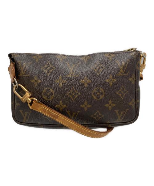 LOUIS VUITTON（ルイ ヴィトン）LOUIS VUITTON (ルイ ヴィトン) ショルダーポーチ ブラウンの古着・服飾アイテム