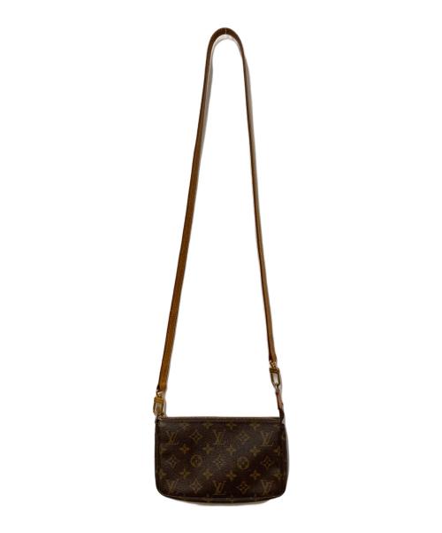 LOUIS VUITTON（ルイ ヴィトン）LOUIS VUITTON (ルイ ヴィトン) ショルダーポーチ ブラウンの古着・服飾アイテム