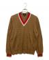 dunhill（ダンヒル）の古着「Vネックニット」｜ブラウン