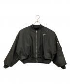 NIKEナイキ）の古着「NSW FAUX FUR BOMBEER」｜ブラック