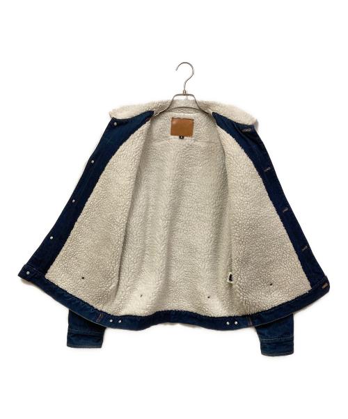 stussy（ステューシー）stussy (ステューシー) デニムボアジャケット ブルー サイズ:SIZE Lの古着・服飾アイテム