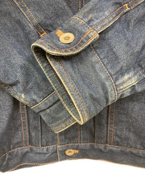 stussy（ステューシー）stussy (ステューシー) デニムボアジャケット ブルー サイズ:SIZE Lの古着・服飾アイテム