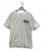 stussyステューシー）の古着「半袖Tシャツ」｜ホワイト