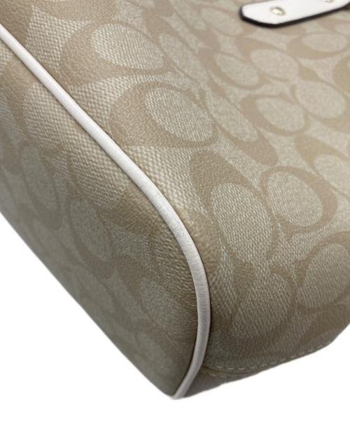 COACH（コーチ）COACH (コーチ) シグネチャートートバッグ ベージュ サイズ:表記なしの古着・服飾アイテム