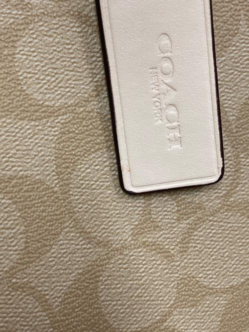 COACH（コーチ）COACH (コーチ) シグネチャートートバッグ ベージュ サイズ:表記なしの古着・服飾アイテム