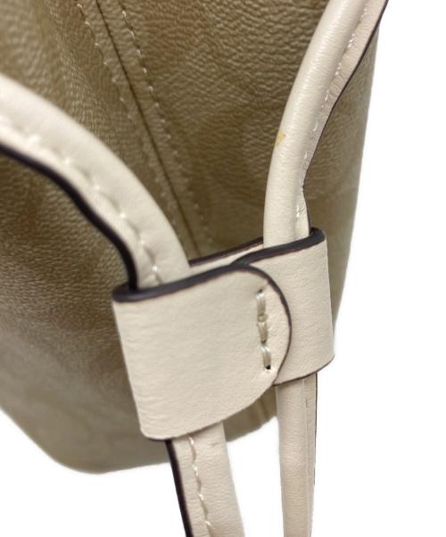 COACH（コーチ）COACH (コーチ) シグネチャートートバッグ ベージュ サイズ:表記なしの古着・服飾アイテム