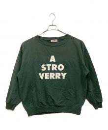 Spick and Span（スピックアンドスパン）の古着「ルーズロゴスウェット2」｜グリーン