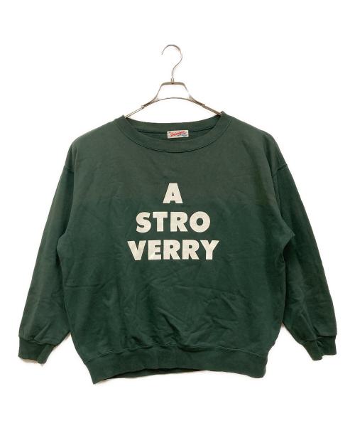 Spick and Span（スピックアンドスパン）Spick and Span (スピックアンドスパン) ルーズロゴスウェット2 グリーン サイズ:表記なしの古着・服飾アイテム