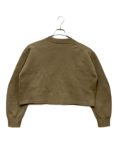 Spick and Span（スピック＆スパン）Spick and Span (スピックアンドスパン) リングドットボタンニットジャケット ベージュ サイズ:-の古着・服飾アイテム