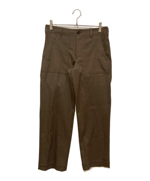 Spick and Span（スピック＆スパン）Spick and Span (スピックアンドスパン) ウールライクルーズベイカーパンツ ブラウン サイズ:-の古着・服飾アイテム