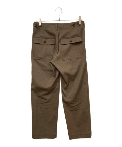 Spick and Span（スピック＆スパン）Spick and Span (スピックアンドスパン) ウールライクルーズベイカーパンツ ブラウン サイズ:-の古着・服飾アイテム