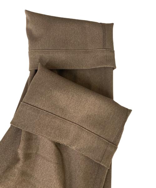 Spick and Span（スピック＆スパン）Spick and Span (スピックアンドスパン) ウールライクルーズベイカーパンツ ブラウン サイズ:-の古着・服飾アイテム