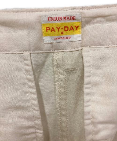 PAY DAY（ペイデイ）PAY DAY (ペイデイ) コットンパンツ アイボリー サイズ:SIZE 36の古着・服飾アイテム