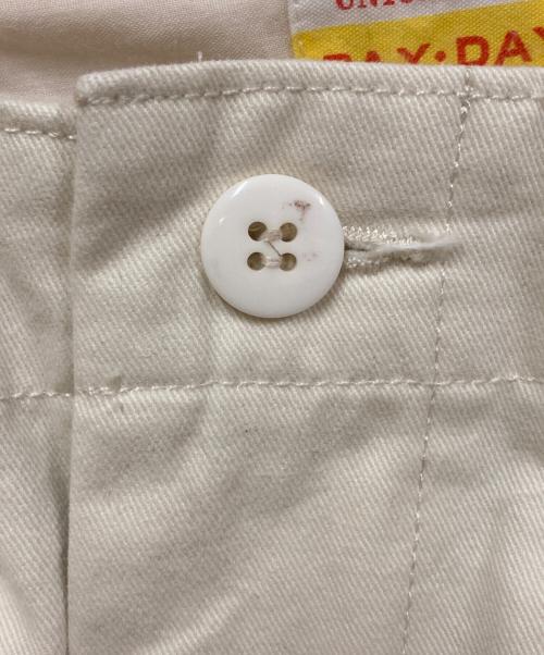 PAY DAY（ペイデイ）PAY DAY (ペイデイ) コットンパンツ アイボリー サイズ:SIZE 36の古着・服飾アイテム