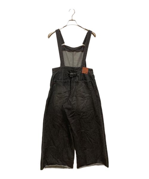 Spick and Span（スピック＆スパン）Spick and Span (スピックアンドスパン) 5 1/2 SOFTFLARE OVERALLS ブラック サイズ:-の古着・服飾アイテム