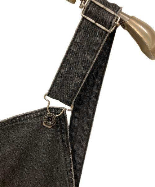 Spick and Span（スピック＆スパン）Spick and Span (スピックアンドスパン) 5 1/2 SOFTFLARE OVERALLS ブラック サイズ:-の古着・服飾アイテム