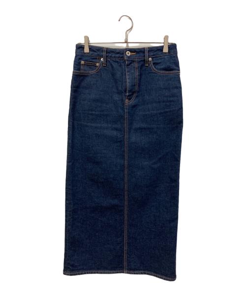 Spick and Span（スピックアンドスパン）Spick and Span (スピックアンドスパン) リンスデニムIラインスカート インディゴ サイズ:SIZE 36の古着・服飾アイテム