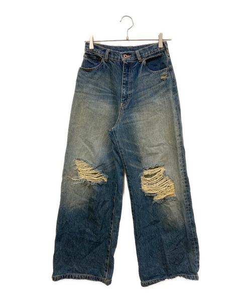 Spick and Span（スピック＆スパン）Spick and Span (スピックアンドスパン) 5 1/2 FRONT CRUSHED DENIM インディゴ サイズ:SIZE 27の古着・服飾アイテム