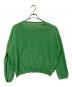 Spick and Span (スピックアンドスパン) ペーパーヤーンボートネックニット グリーン サイズ:表記なし：5000円