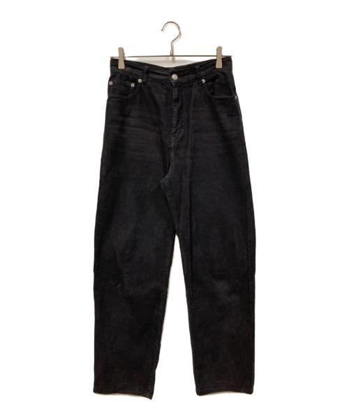Spick and Span（スピック＆スパン）Spick and Span (スピックアンドスパン) ガーメントダイコーデュロイパンツ ブラック サイズ:SIZE 36の古着・服飾アイテム