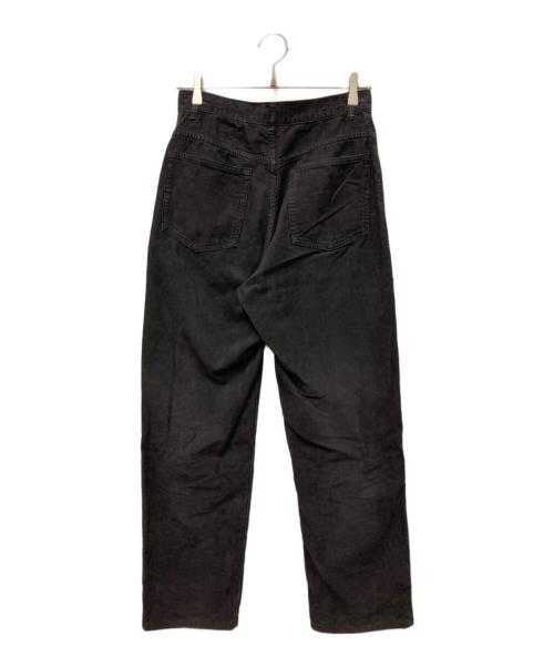 Spick and Span（スピック＆スパン）Spick and Span (スピックアンドスパン) ガーメントダイコーデュロイパンツ ブラック サイズ:SIZE 36の古着・服飾アイテム