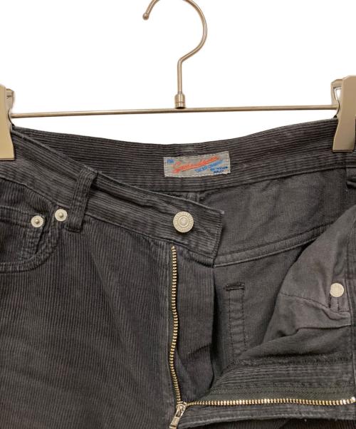 Spick and Span（スピック＆スパン）Spick and Span (スピックアンドスパン) ガーメントダイコーデュロイパンツ ブラック サイズ:SIZE 36の古着・服飾アイテム