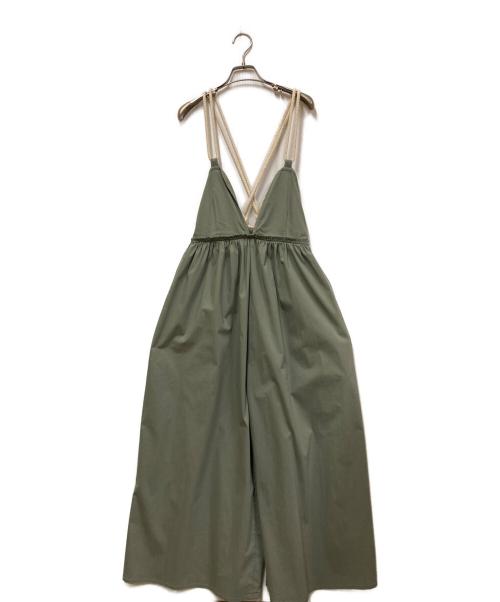 LEINWANDE（ラインヴァンド）LEINWANDE (ラインヴァンド) Holiday Jump Suits カーキ サイズ:FREEの古着・服飾アイテム
