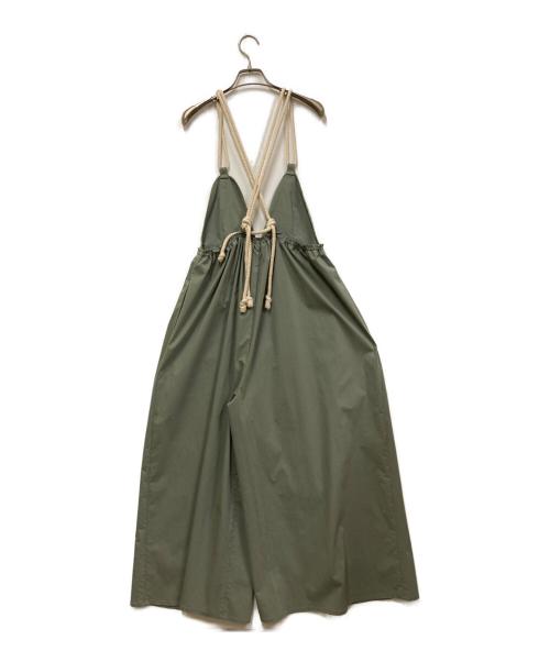 LEINWANDE（ラインヴァンド）LEINWANDE (ラインヴァンド) Holiday Jump Suits カーキ サイズ:FREEの古着・服飾アイテム