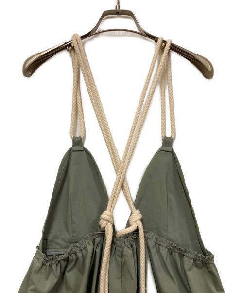 LEINWANDE（ラインヴァンド）LEINWANDE (ラインヴァンド) Holiday Jump Suits カーキ サイズ:FREEの古着・服飾アイテム