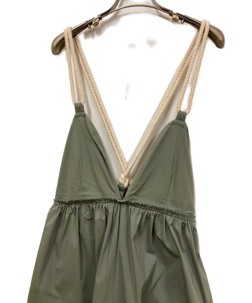 LEINWANDE（ラインヴァンド）LEINWANDE (ラインヴァンド) Holiday Jump Suits カーキ サイズ:FREEの古着・服飾アイテム
