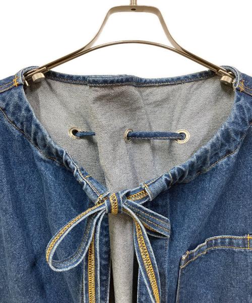 soduk（スドーク）soduk (スドーク) wave denim jacket インディゴ サイズ:SIZE Freeの古着・服飾アイテム