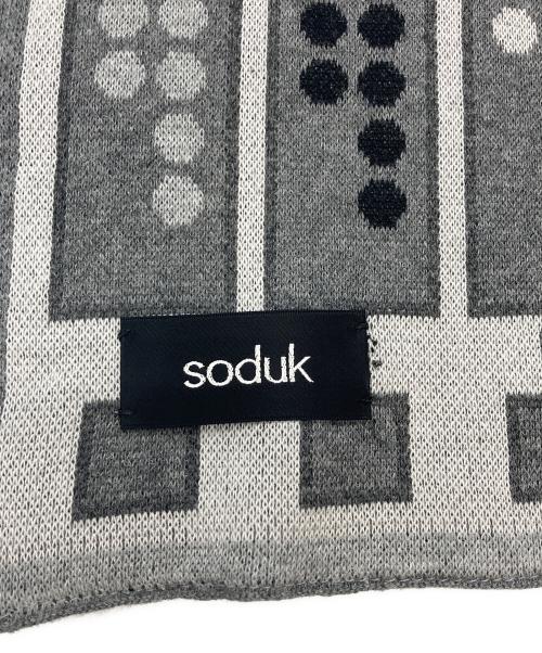 soduk（スドーク）soduk (スドーク) soduk's life scarf 2 グレー サイズ:表記なしの古着・服飾アイテム