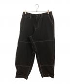 EVISEN SKATEBOARDSエビセン スケートボード）の古着「Dry Weather DB Knee PANTS」｜ブラック