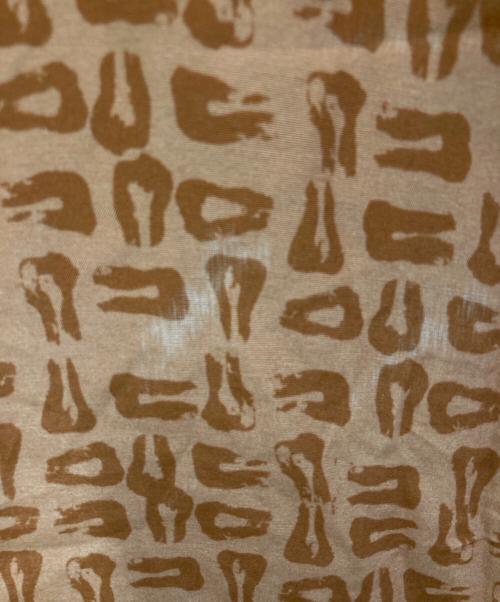 TIGHTBOOTH PRODUCTION（タイトブースプロダクション）TIGHTBOOTH PRODUCTION (タイトブースプロダクション) MAD COW FOOTPRINT PULLOVER SHIRT オレンジ サイズ:SIZE Lの古着・服飾アイテム