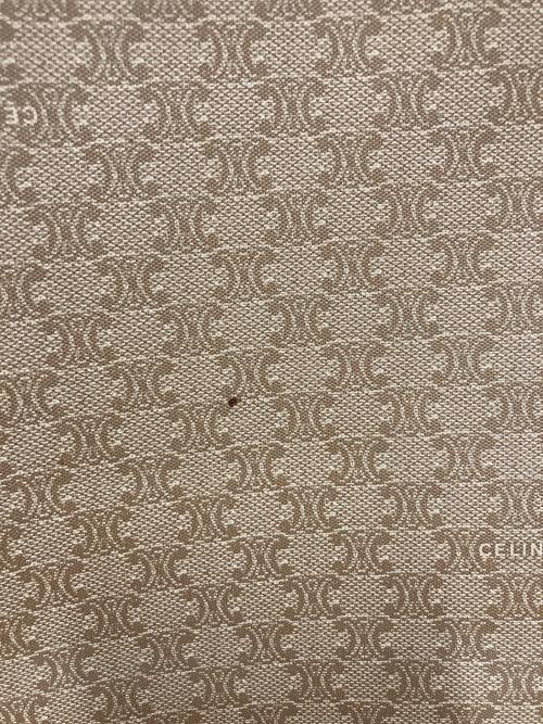 CELINE（セリーヌ）CELINE (セリーヌ) マカダム柄オールドトートバッグ ベージュ サイズ:表記なしの古着・服飾アイテム