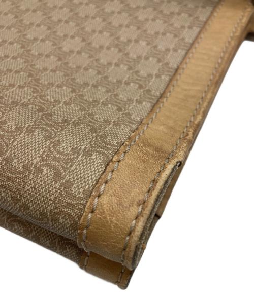 CELINE（セリーヌ）CELINE (セリーヌ) マカダム柄オールドトートバッグ ベージュ サイズ:表記なしの古着・服飾アイテム