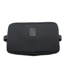LONGCHAMP（ロンシャン）の古着「ボックスフォード トイレタリーケース」｜ブラック