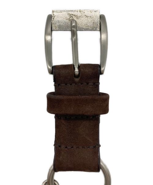 ISSEY MIYAKE PERMANENTE（イッセイミヤケ ペルマネンテ）ISSEY MIYAKE PERMANENTE (イッセイミヤケ ペルマネンテ) レザーベルト ブラウン サイズ:表記なしの古着・服飾アイテム