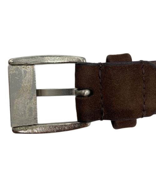 ISSEY MIYAKE PERMANENTE（イッセイミヤケ ペルマネンテ）ISSEY MIYAKE PERMANENTE (イッセイミヤケ ペルマネンテ) レザーベルト ブラウン サイズ:表記なしの古着・服飾アイテム