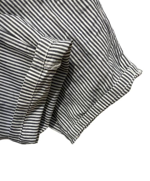 DANTON（ダントン）DANTON (ダントン) コットンリネンサロペット ホワイト×グレー サイズ:36の古着・服飾アイテム