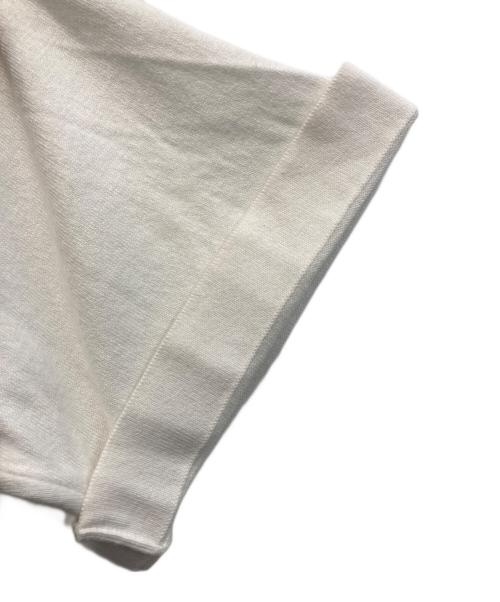 LACOSTE（ラコステ）LACOSTE (ラコステ) リラックスフィット ニット Tシャツ ホワイト サイズ:Mの古着・服飾アイテム