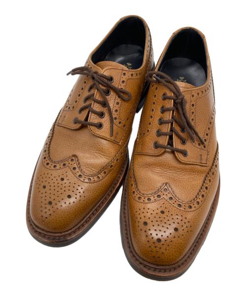 HERRING SHOES（ヘリングシューズ）Herring Shoes (ヘリングシューズ) ウィングチップシューズ ブラウン サイズ:SIZE Mの古着・服飾アイテム