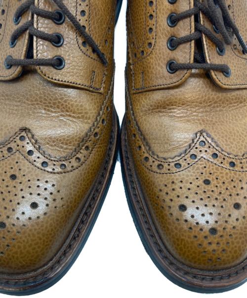 HERRING SHOES（ヘリングシューズ）Herring Shoes (ヘリングシューズ) ウィングチップシューズ ブラウン サイズ:SIZE Mの古着・服飾アイテム