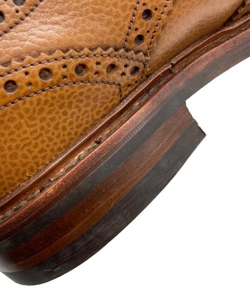 HERRING SHOES（ヘリングシューズ）Herring Shoes (ヘリングシューズ) ウィングチップシューズ ブラウン サイズ:SIZE Mの古着・服飾アイテム